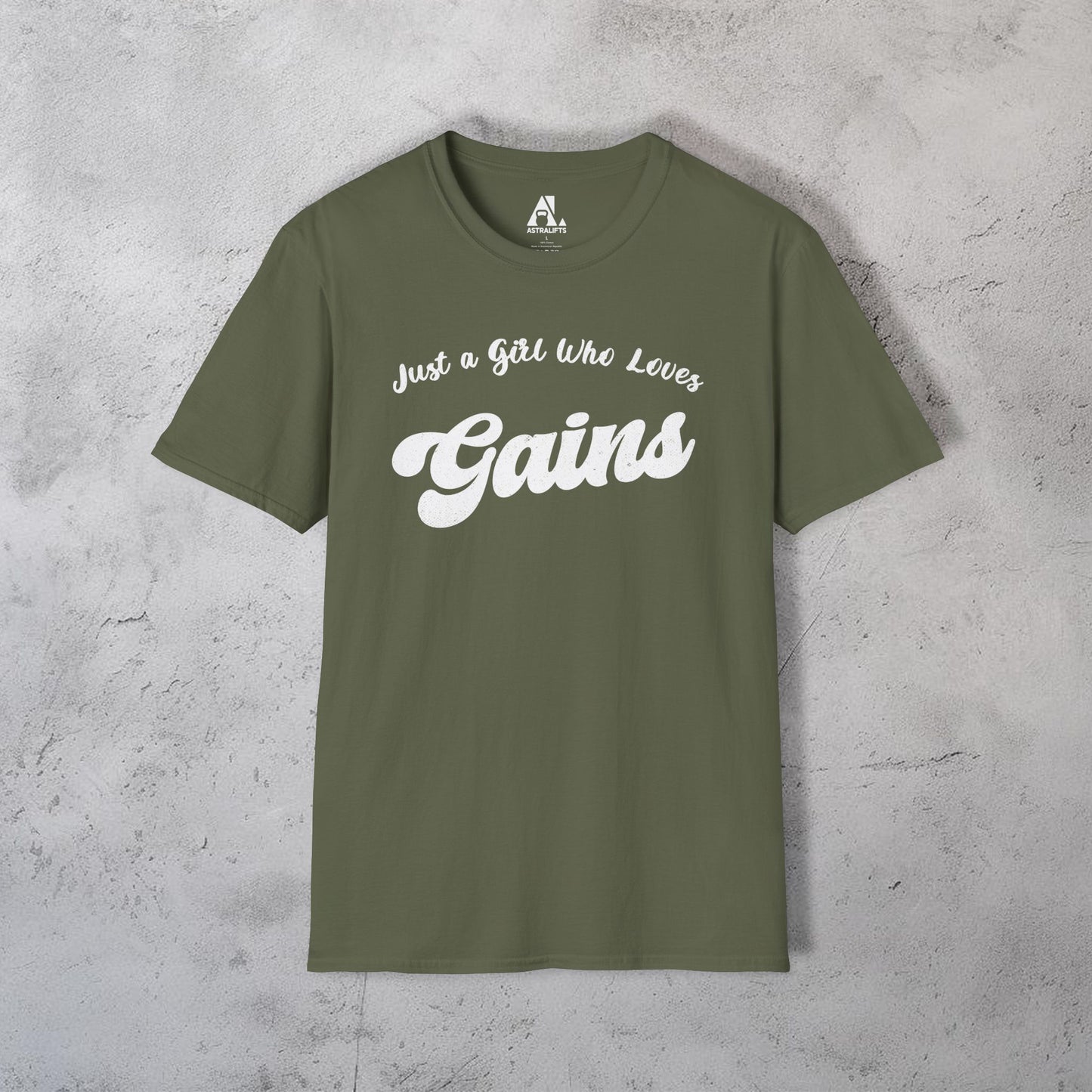 Girl Who Loves Gains T-Shirt