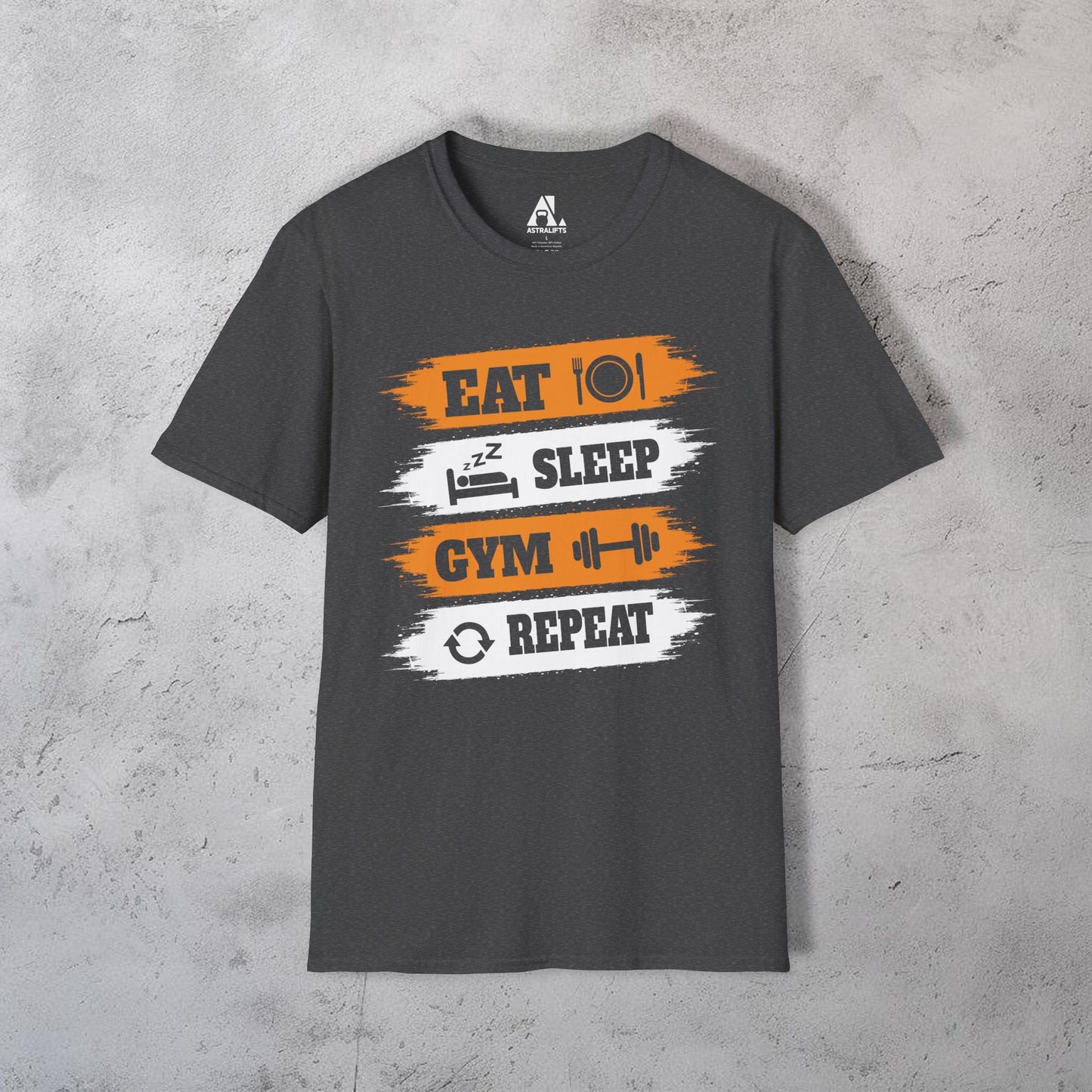 Eat Sleep Gym Repeat T-Shirt