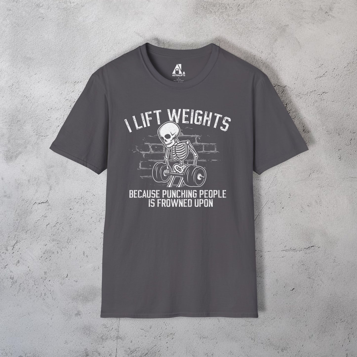 Punching People Is Frown Upon T-Shirt