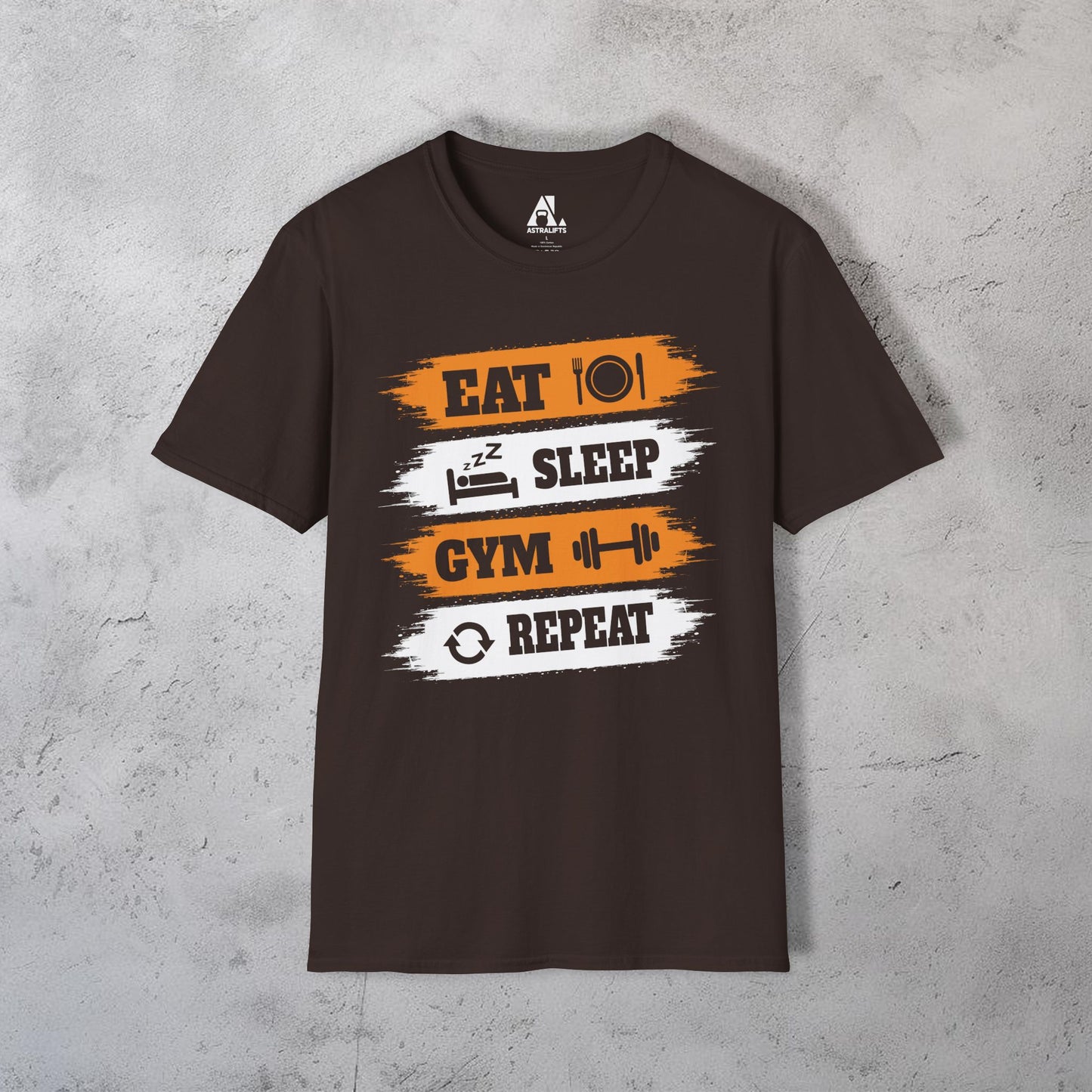 Eat Sleep Gym Repeat T-Shirt