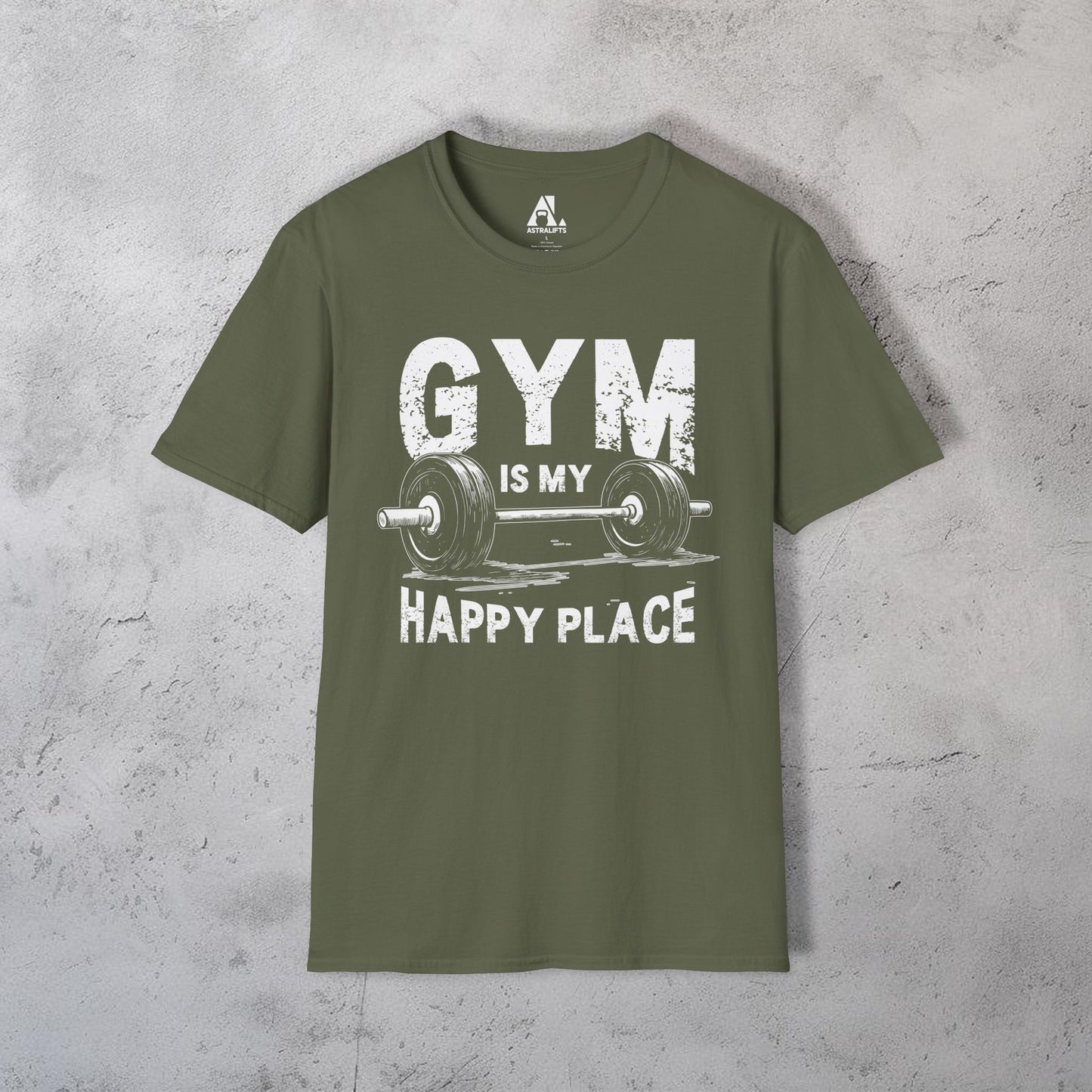 Gym Is My Happy Place T-Shirt