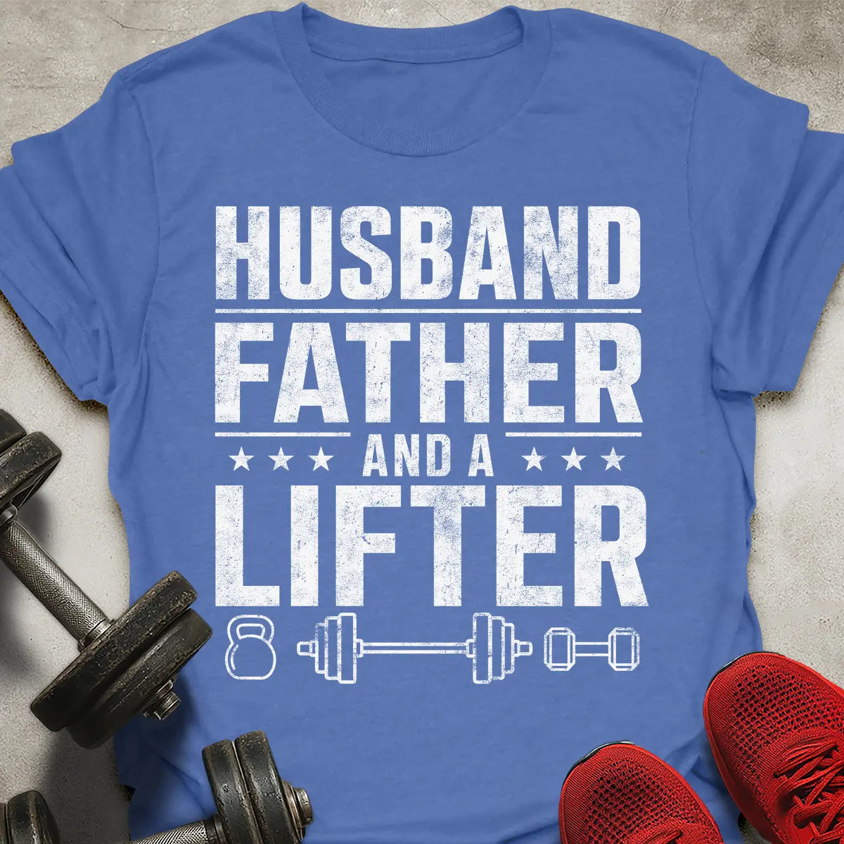 Husband Father Lifter T-Shirt