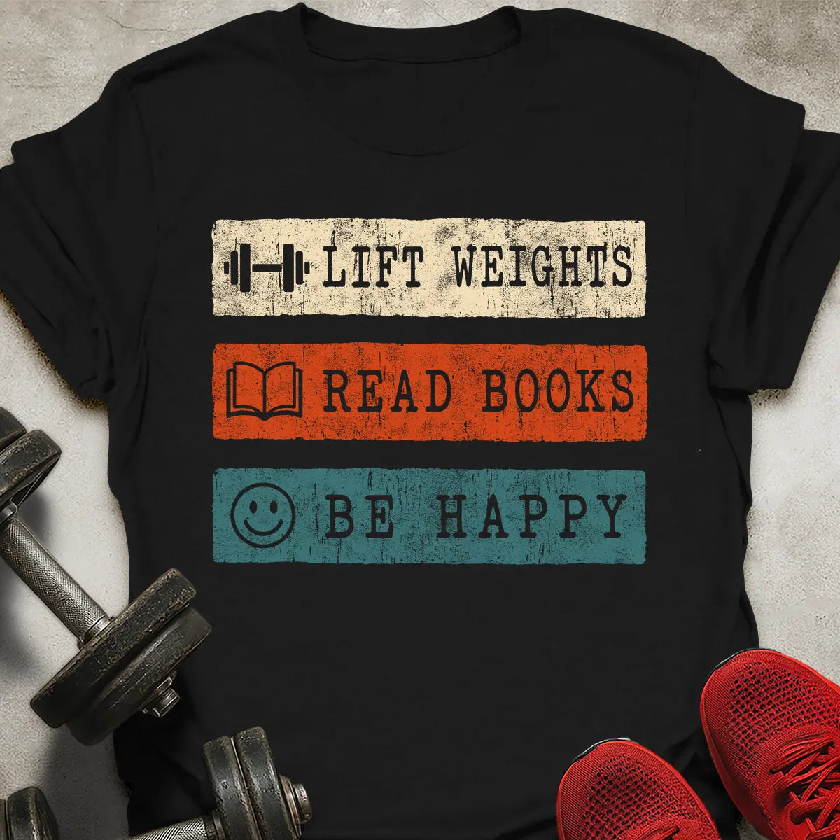 Lift Weights Read Books T-Shirt