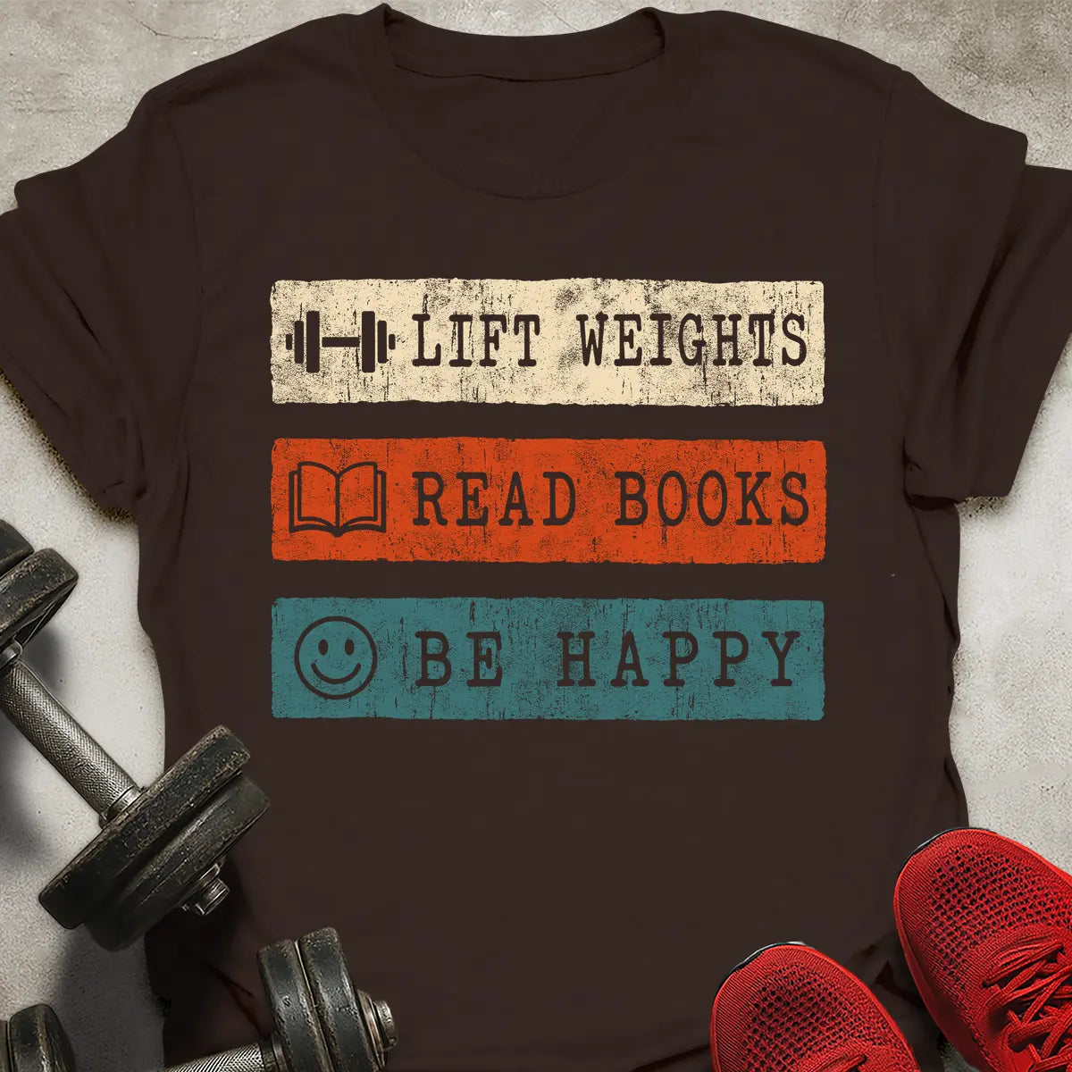 Lift Weights Read Books T-Shirt