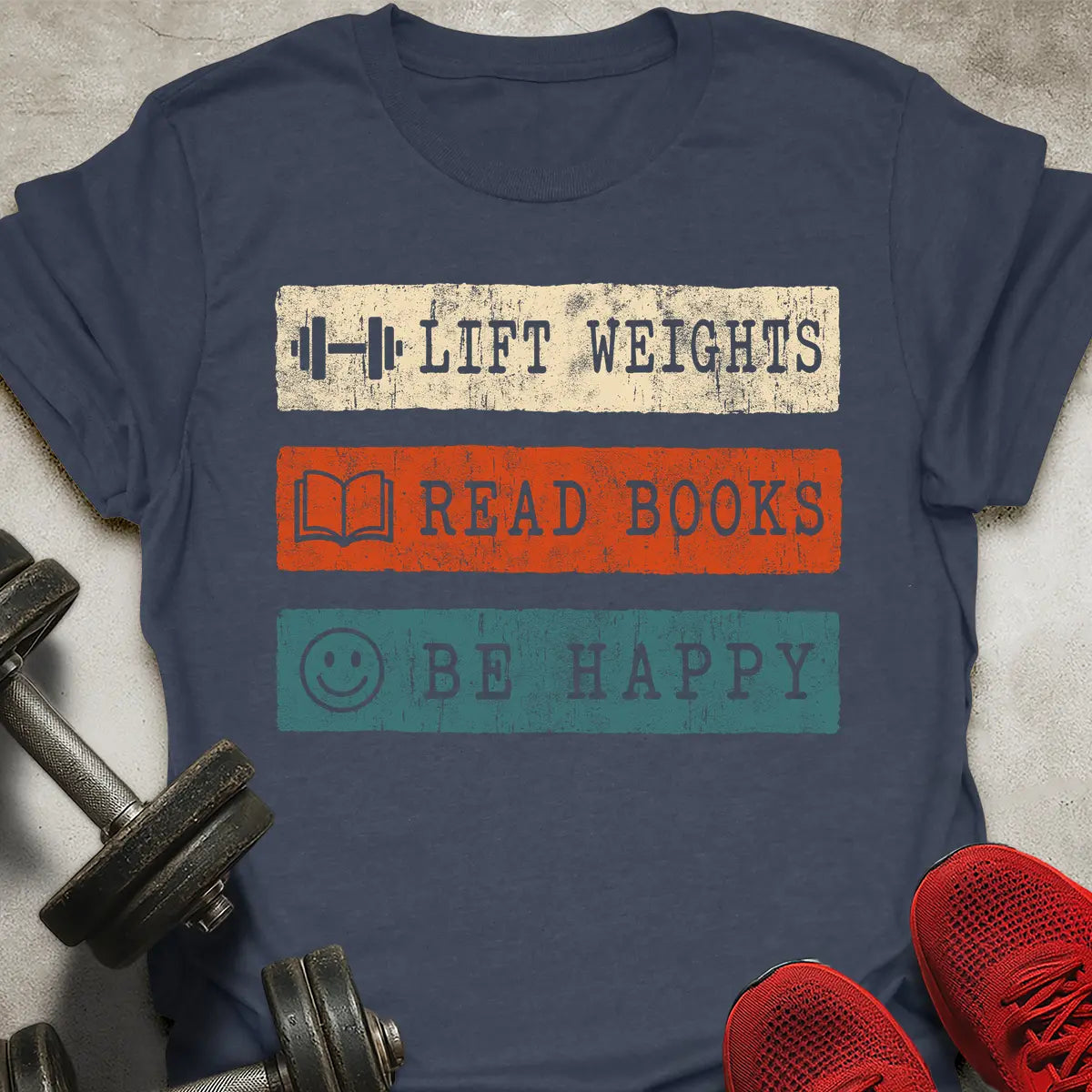 Lift Weights Read Books T-Shirt