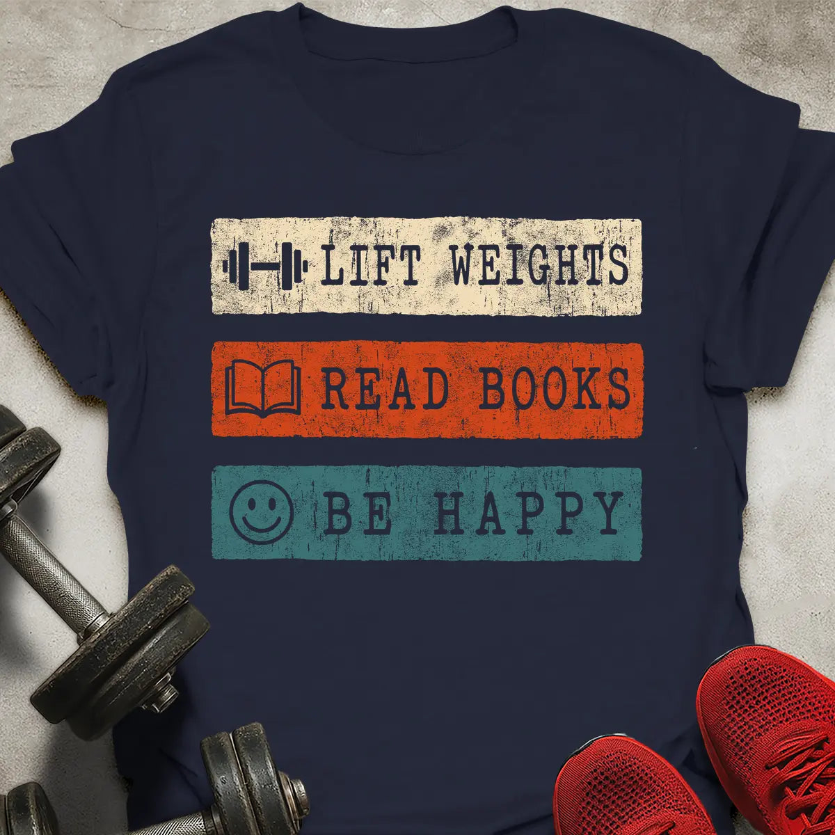 Lift Weights Read Books T-Shirt
