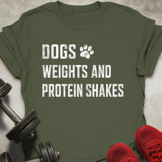 Dogs & Weights T-Shirt