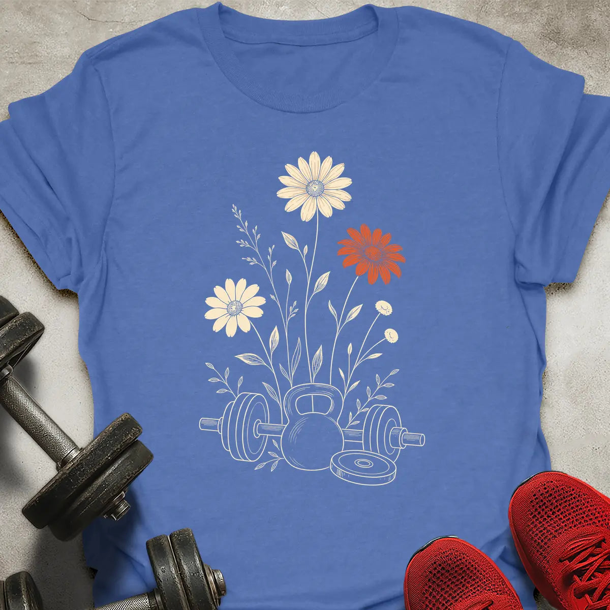Floral Fitness T-Shirt