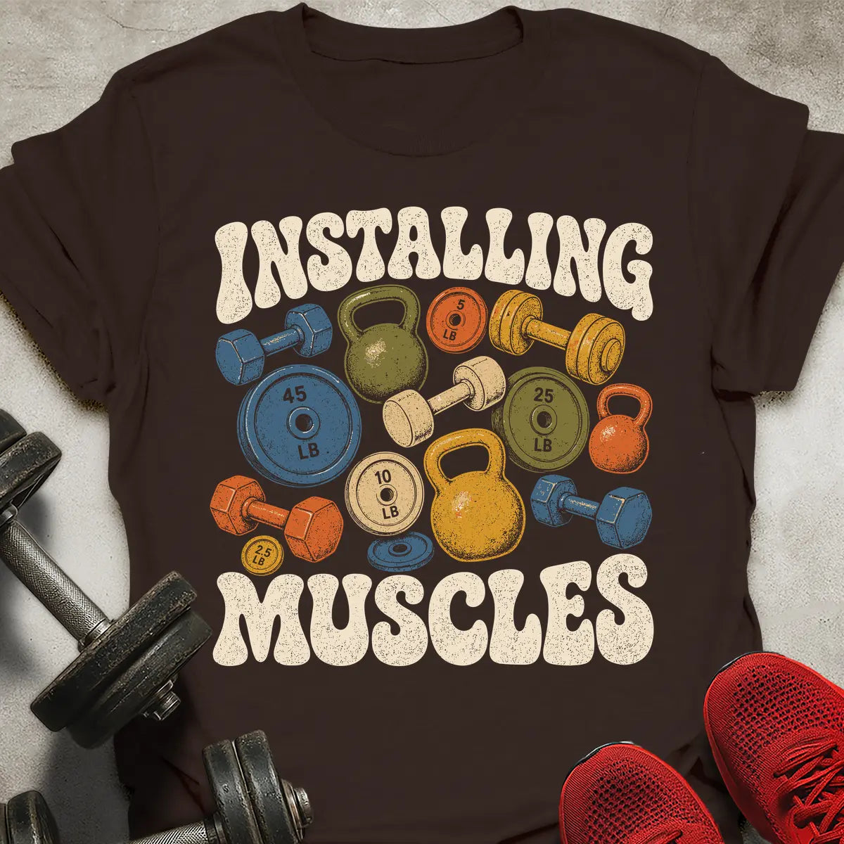 Installing Muscles T-Shirt