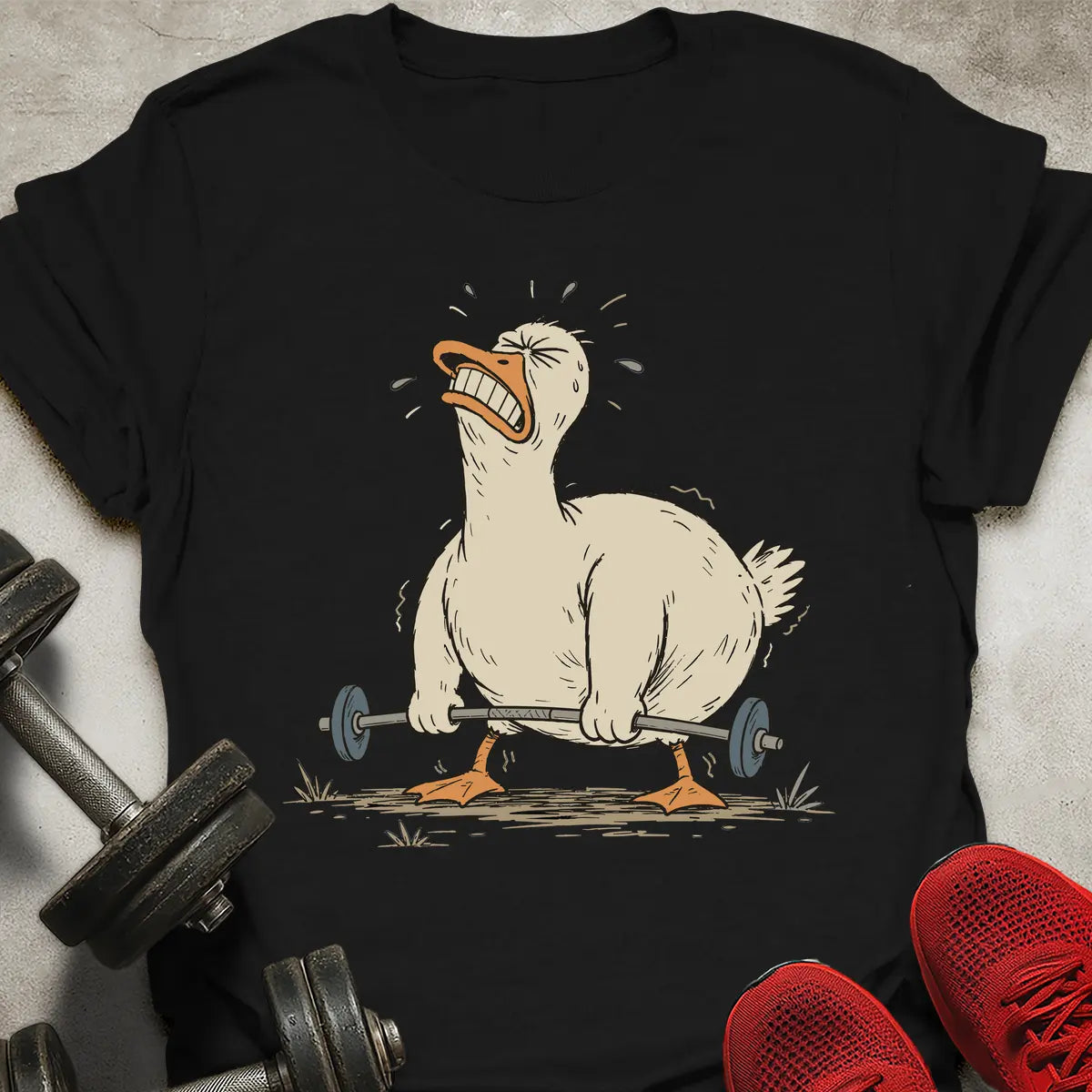 Duck Lifts Heavy T-Shirt