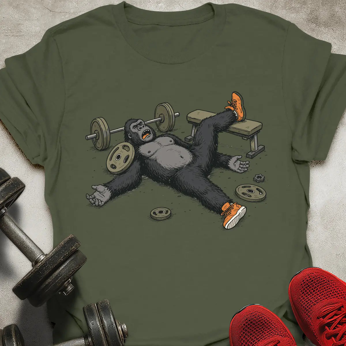 Gorilla Down T-Shirt