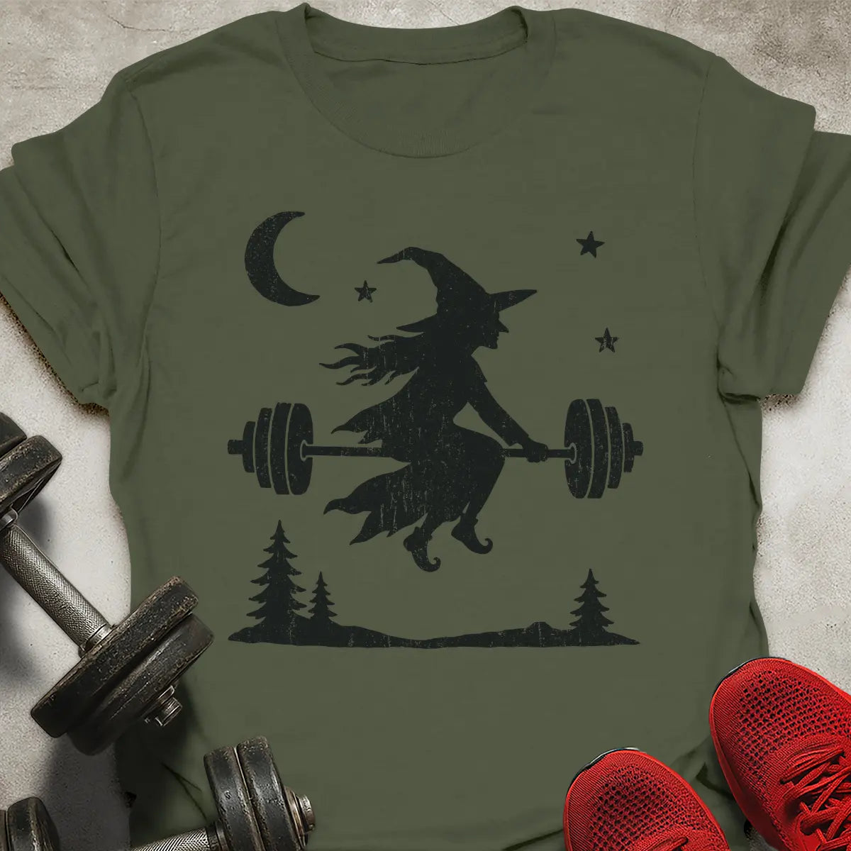 Witch Barbell T-Shirt
