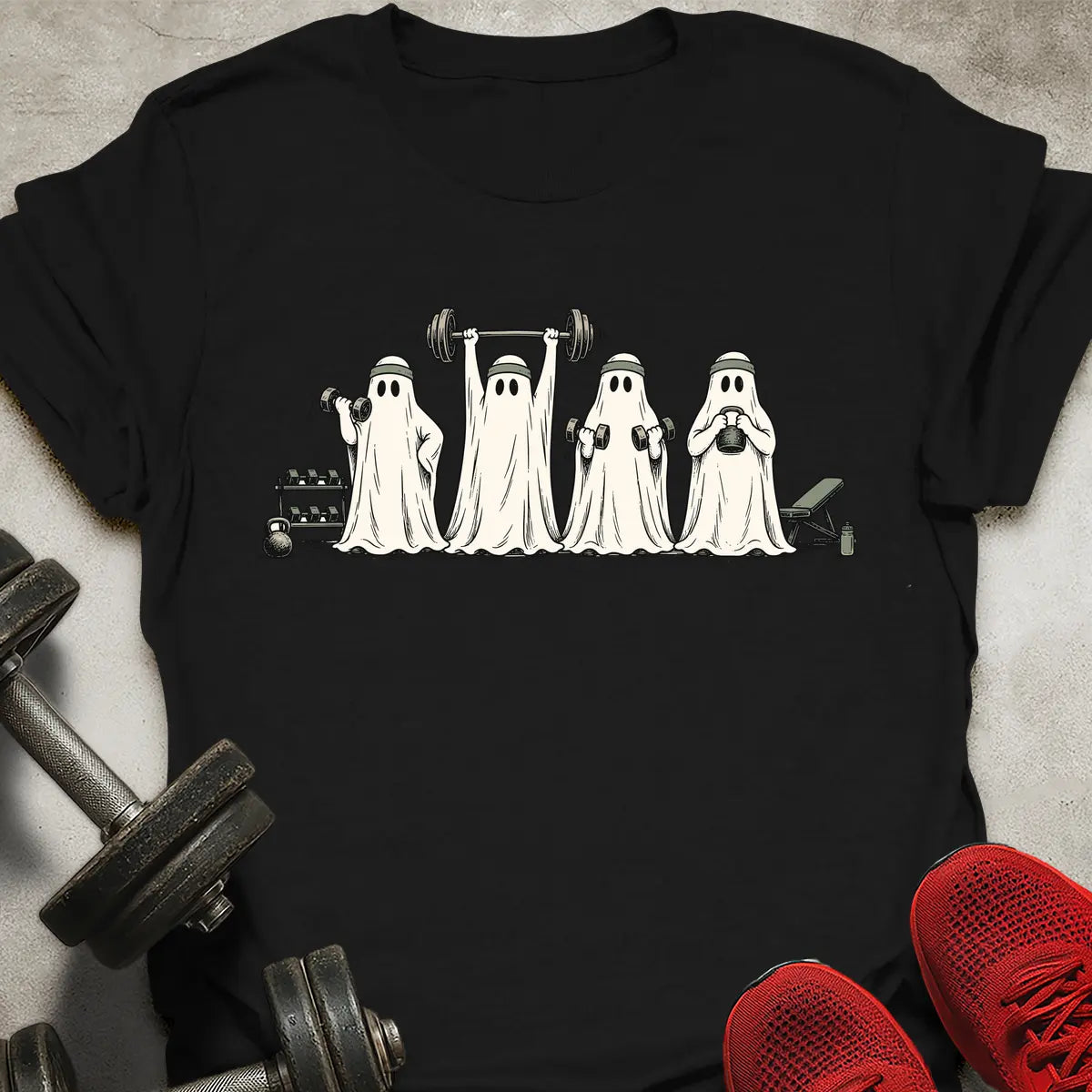 4 Gym Ghosts T-Shirt