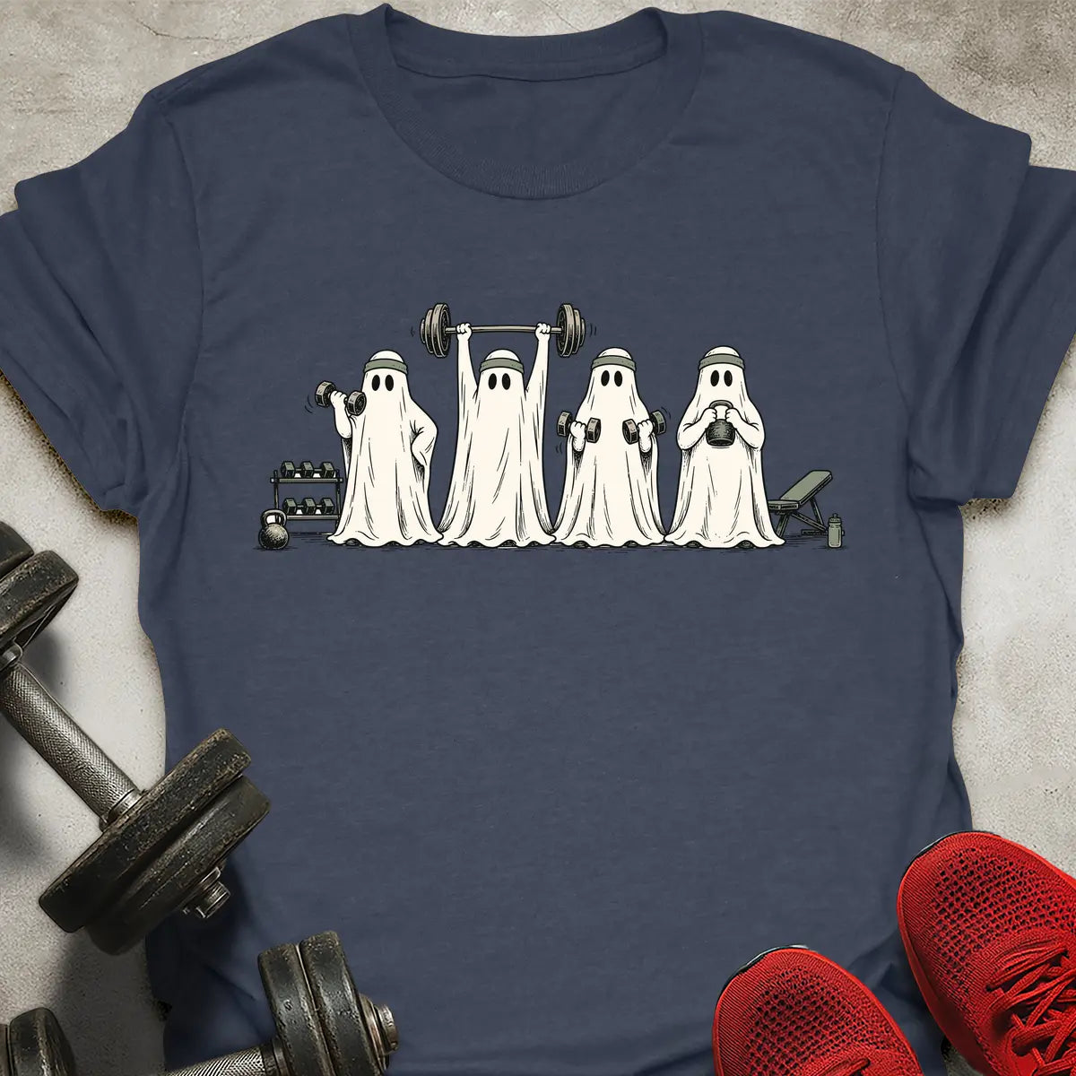 4 Gym Ghosts T-Shirt
