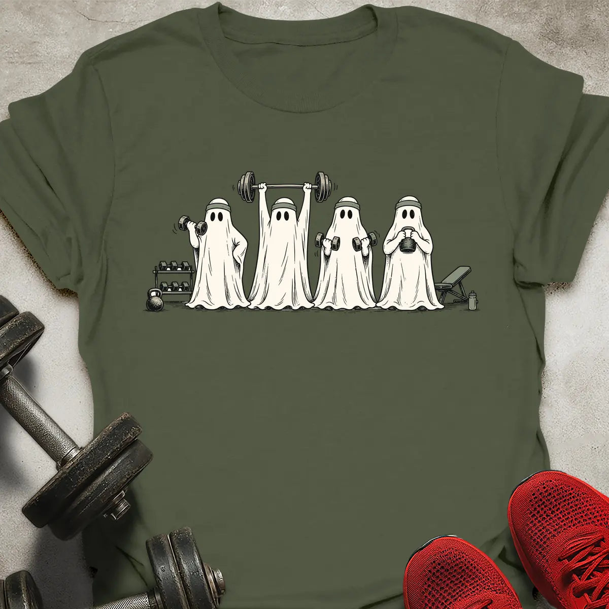 4 Gym Ghosts T-Shirt
