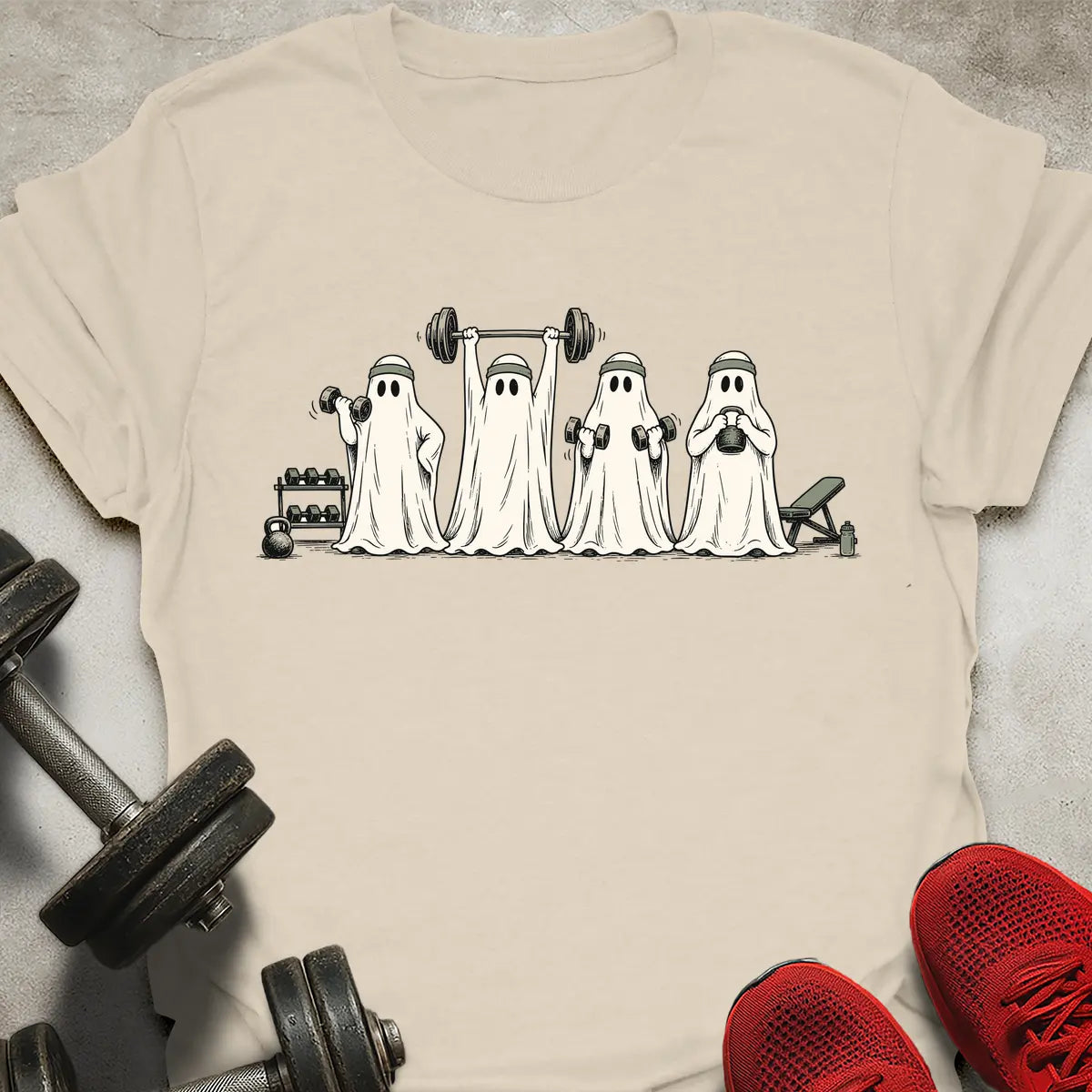 4 Gym Ghosts T-Shirt