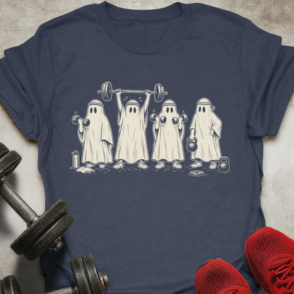 Gym Bedsheet Ghosts T-Shirt
