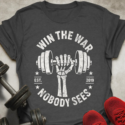 Win The War Badge T-Shirt