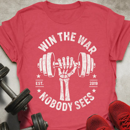 Win The War Badge T-Shirt