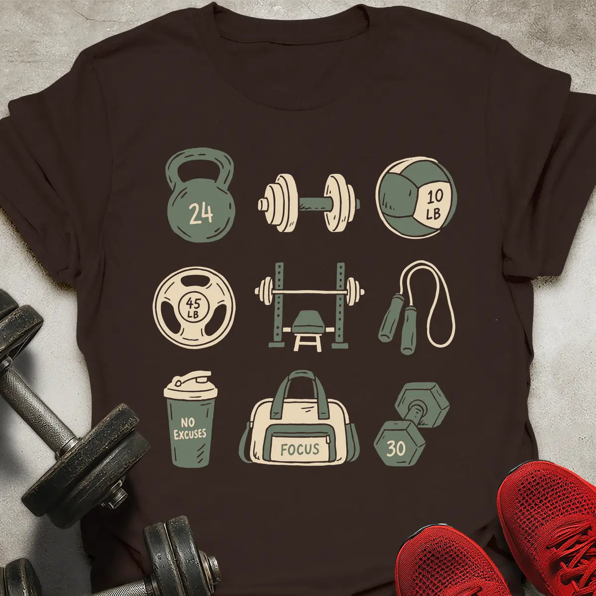 Equipments Grid T-Shirt