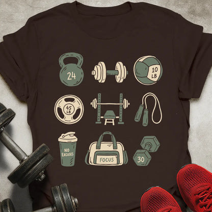 Equipments Grid T-Shirt