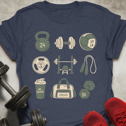 Equipments Grid T-Shirt