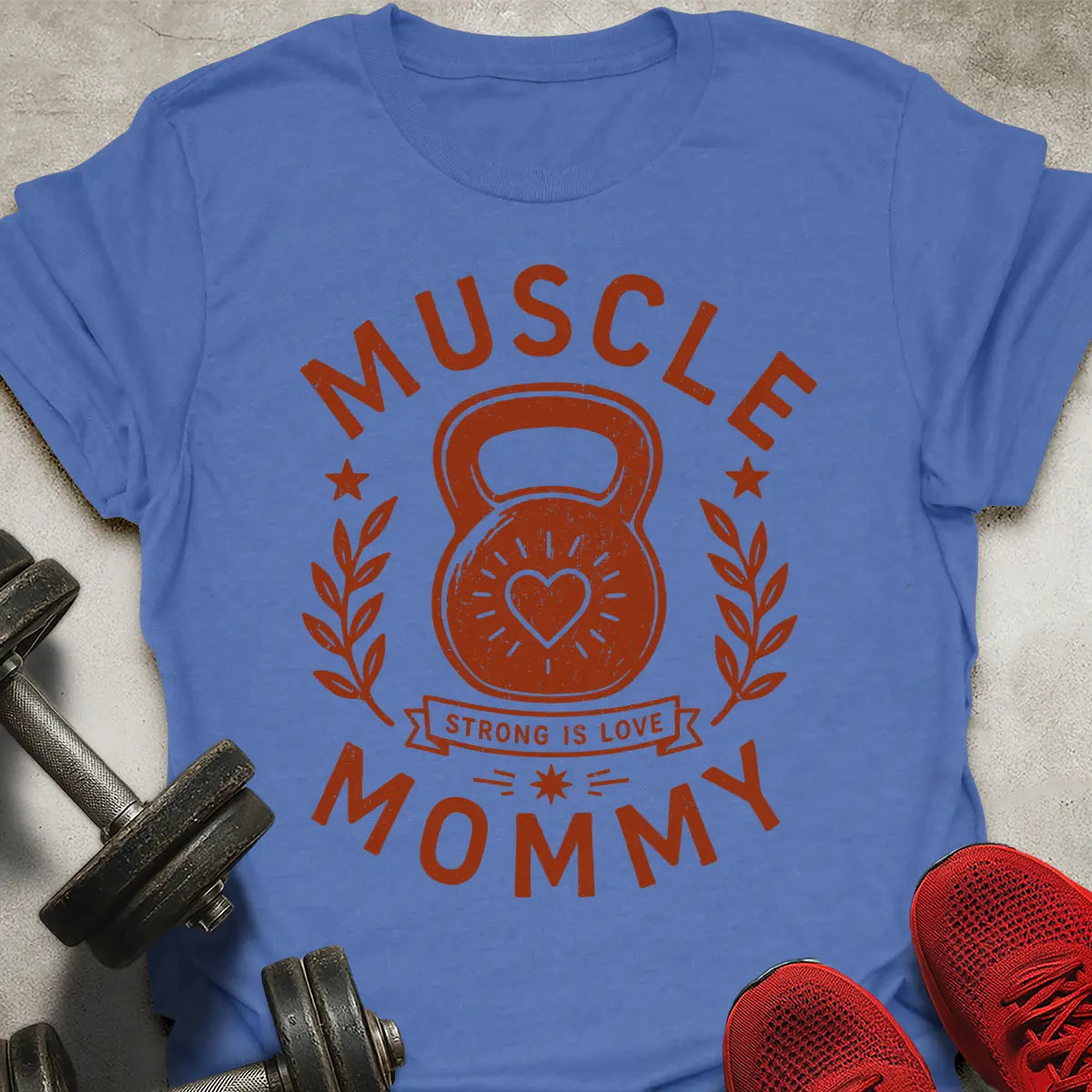 Muscle Mommy Badge T-Shirt