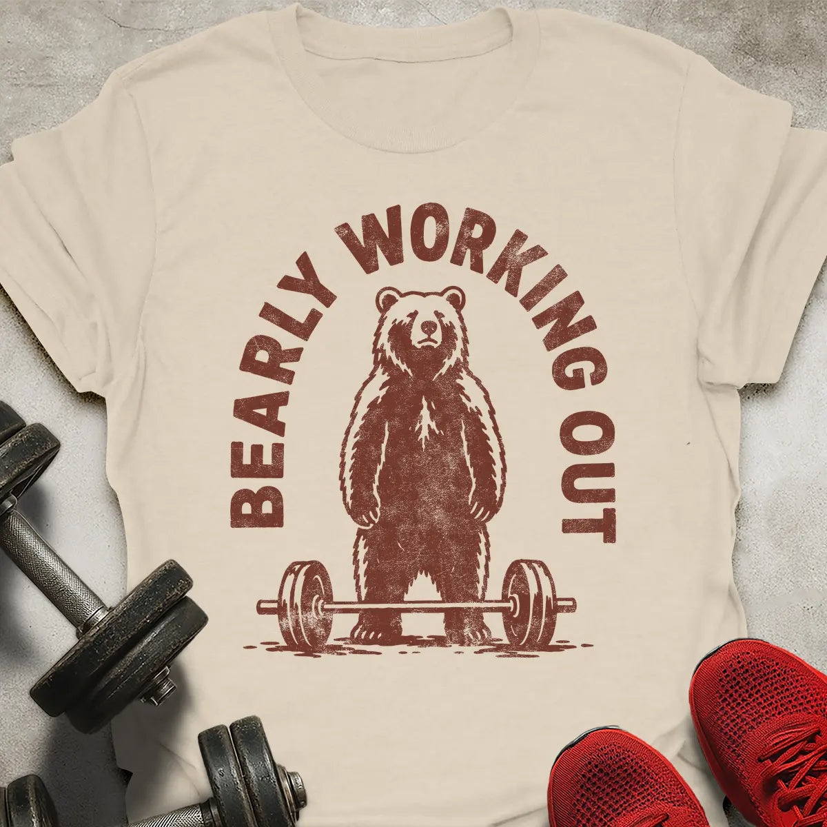 Bearly Working Out T-Shirt
