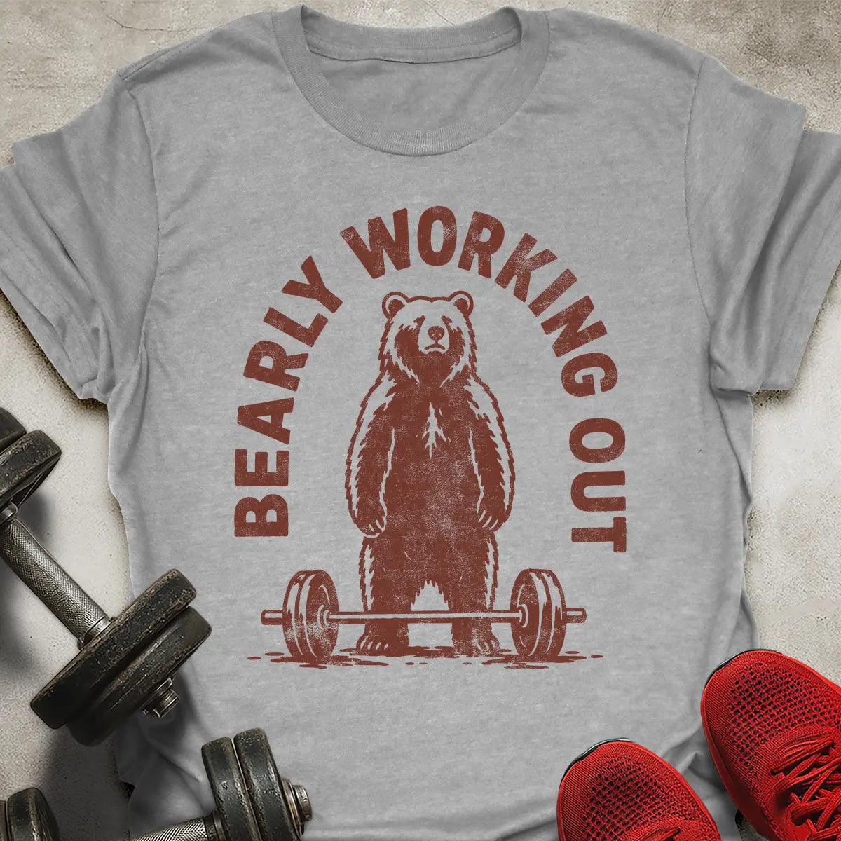 Bearly Working Out T-Shirt