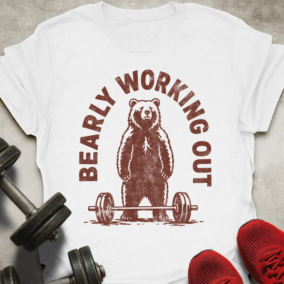 Bearly Working Out T-Shirt
