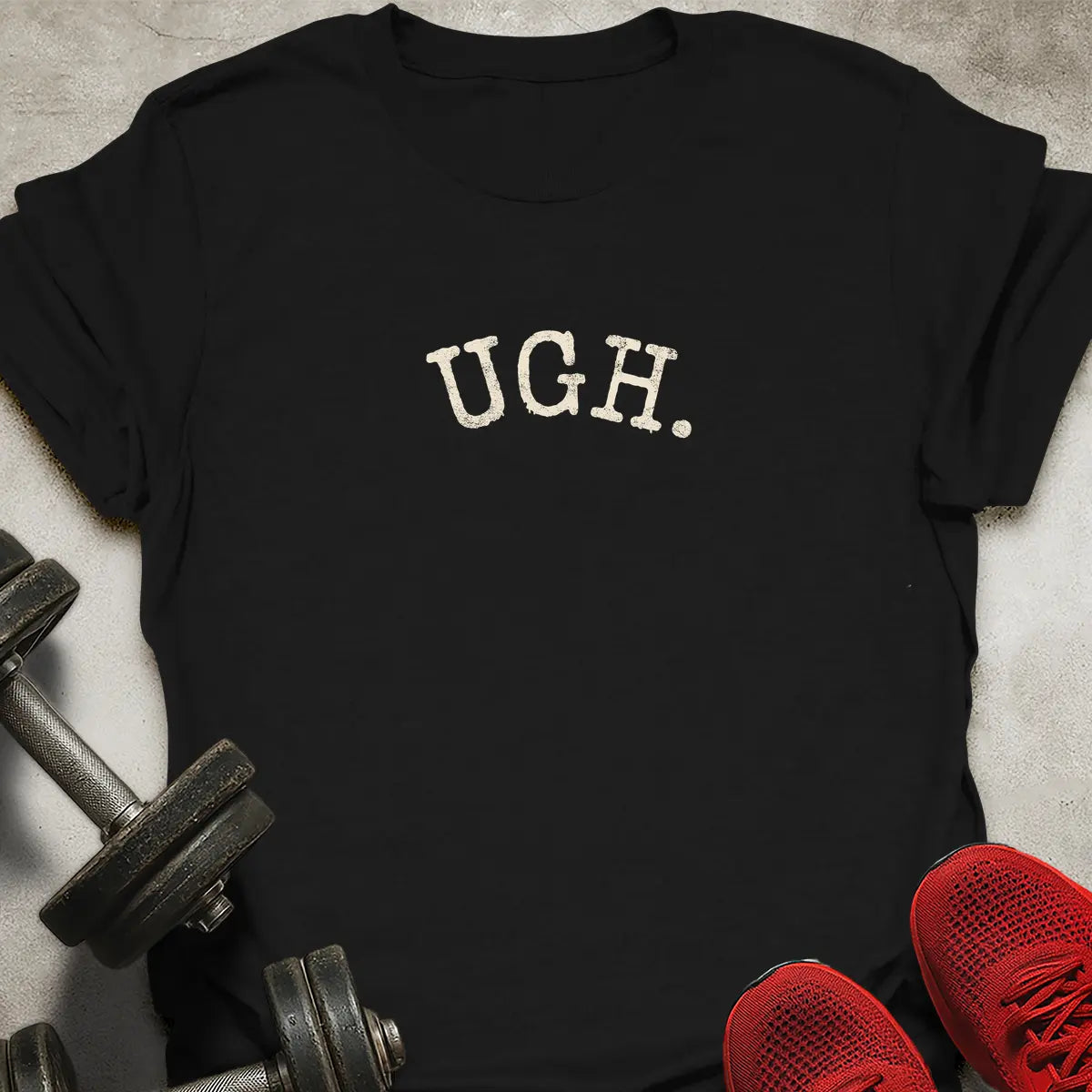 UGH Typewriter T-Shirt