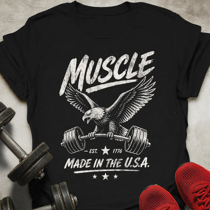 Muscle Made In USA T-Shirt