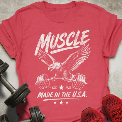 Muscle Made In USA T-Shirt
