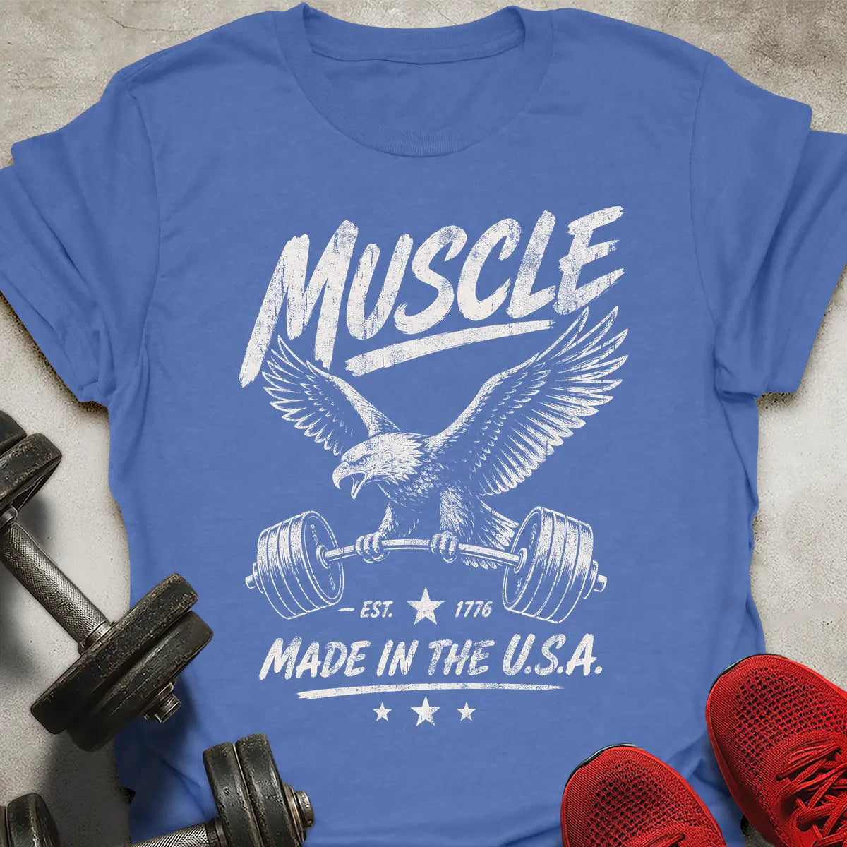 Muscle Made In USA T-Shirt