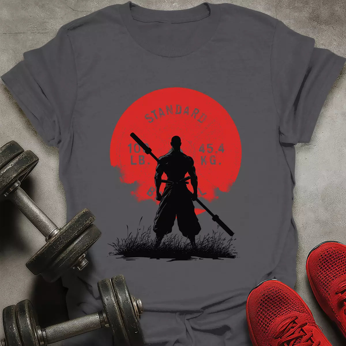 Barbell Samurai T-Shirt