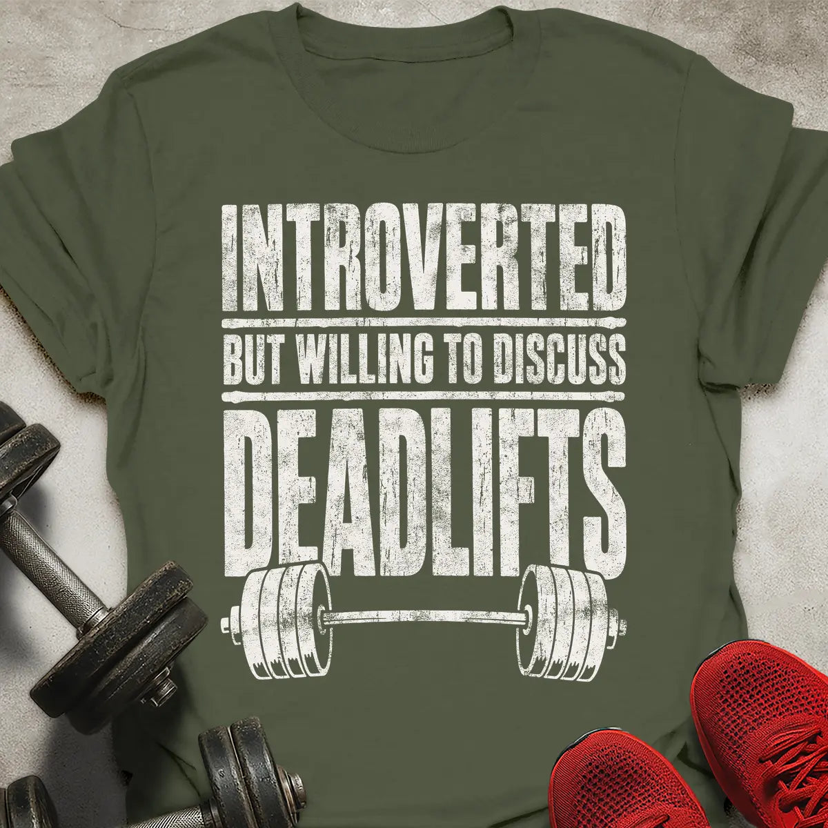 Discuss Deadlifts T-Shirt