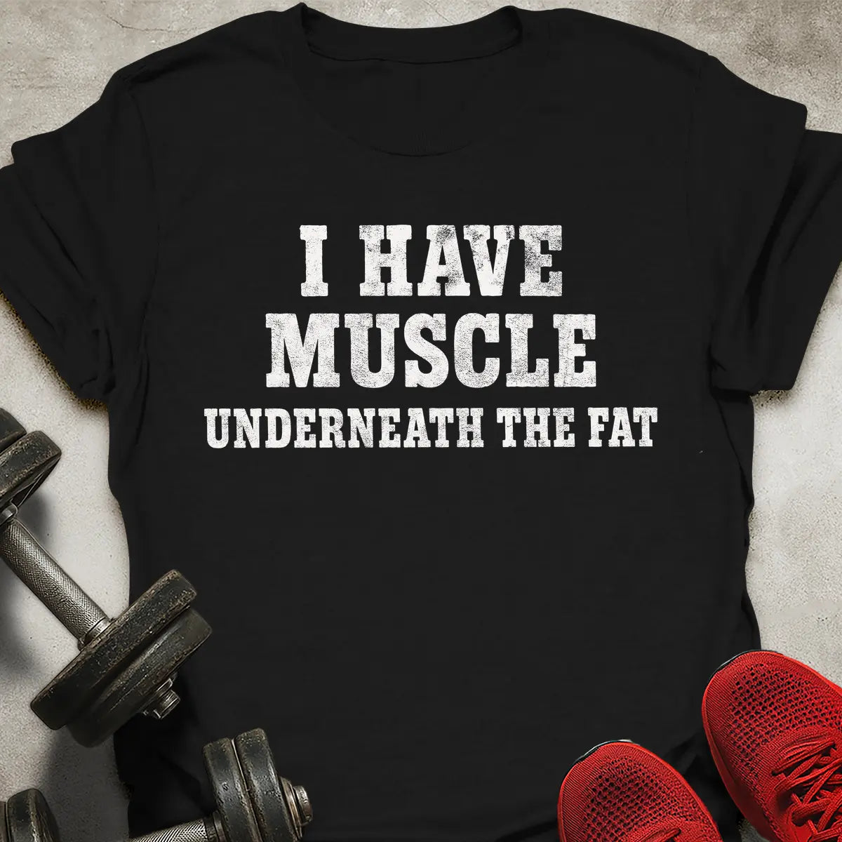 Underneath The Fat T-Shirt