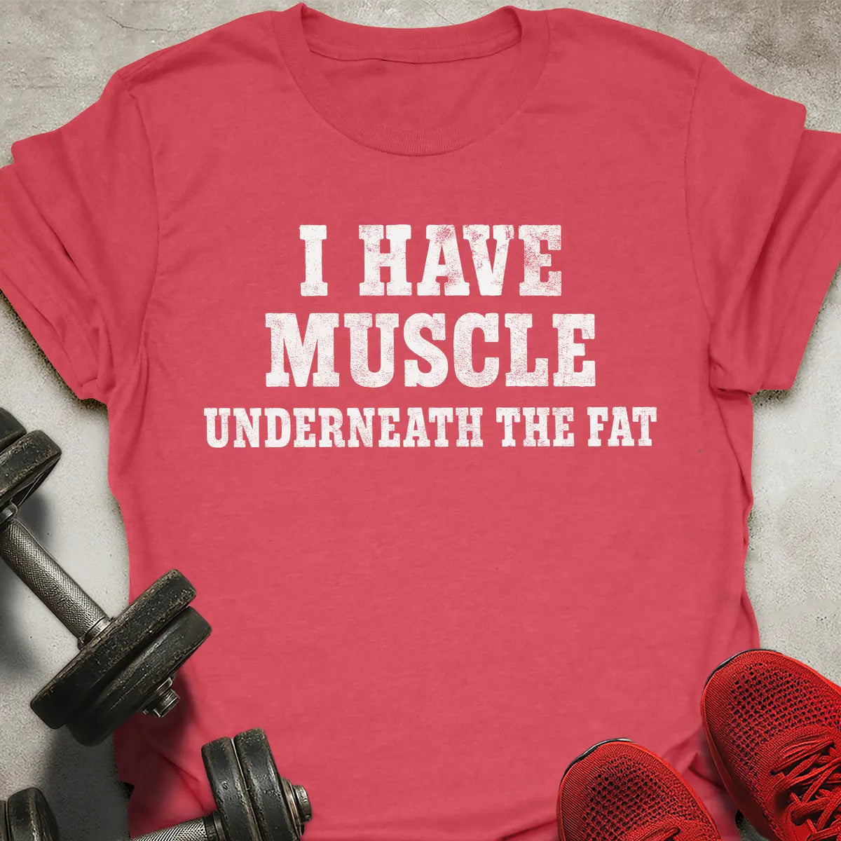 Underneath The Fat T-Shirt