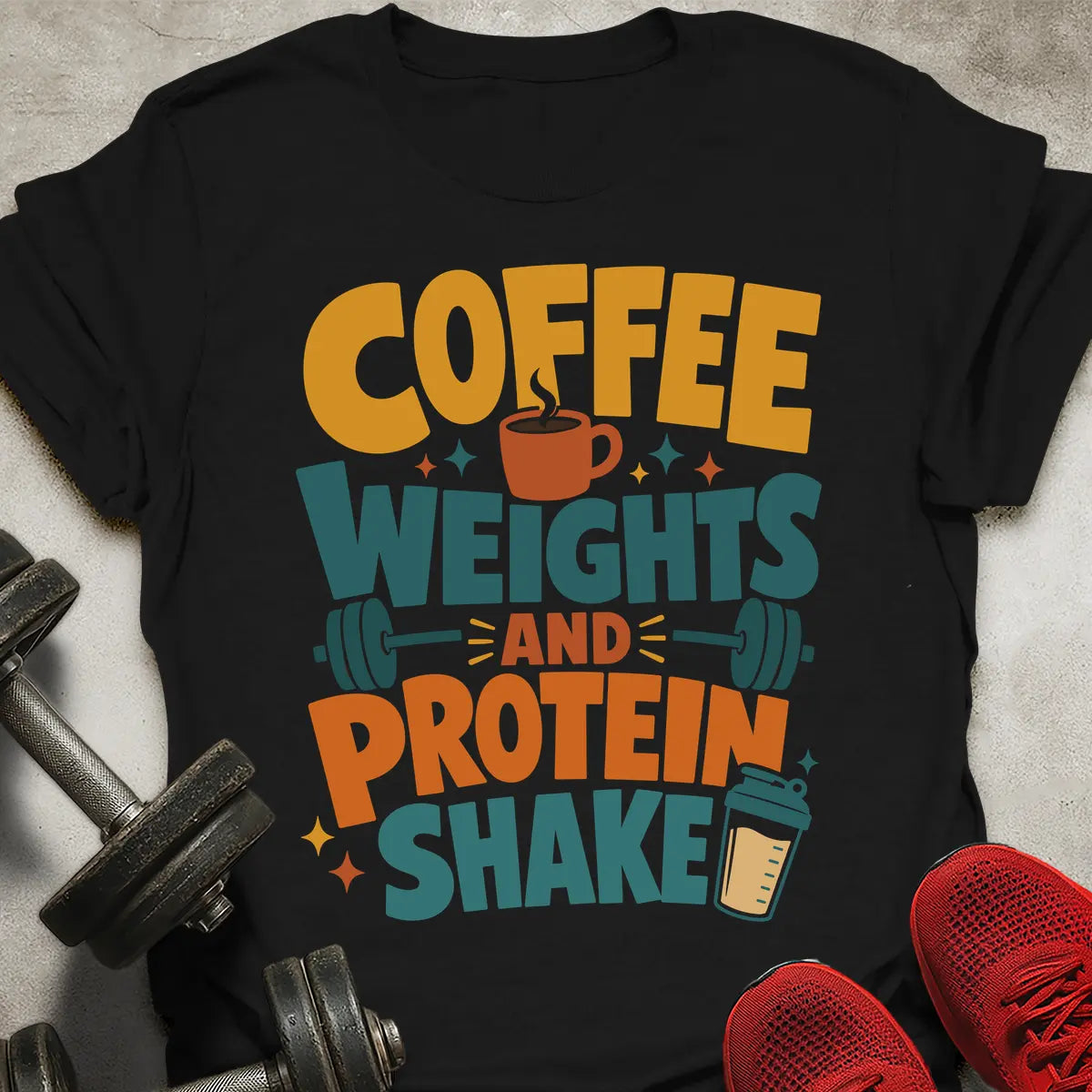 Coffe Weights And Shake T-Shirt