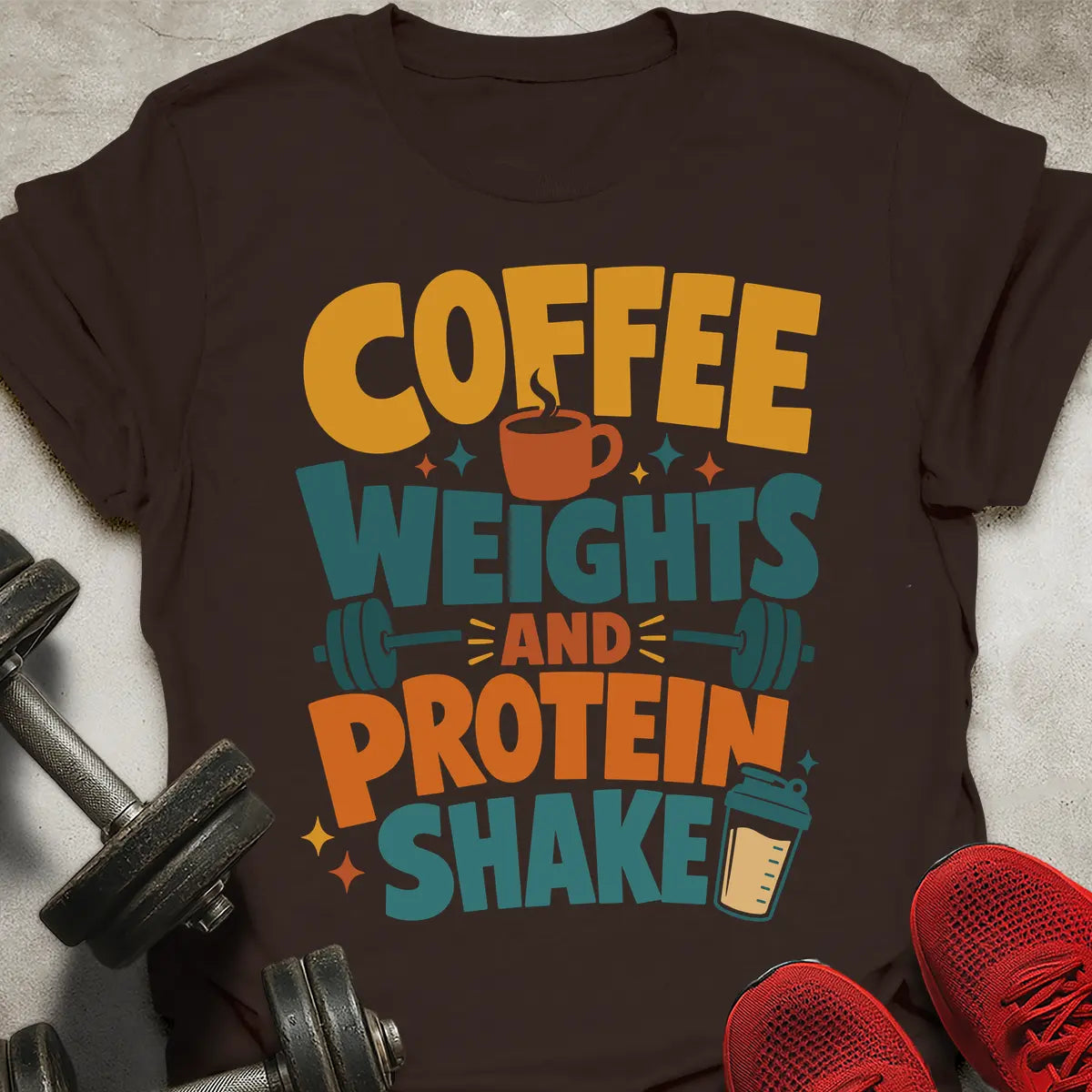 Coffe Weights And Shake T-Shirt