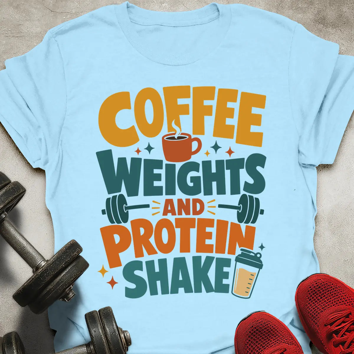 Coffe Weights And Shake T-Shirt
