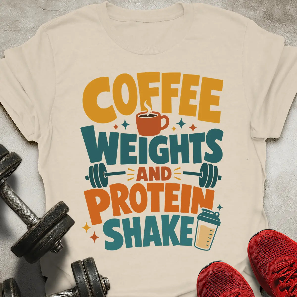 Coffe Weights And Shake T-Shirt