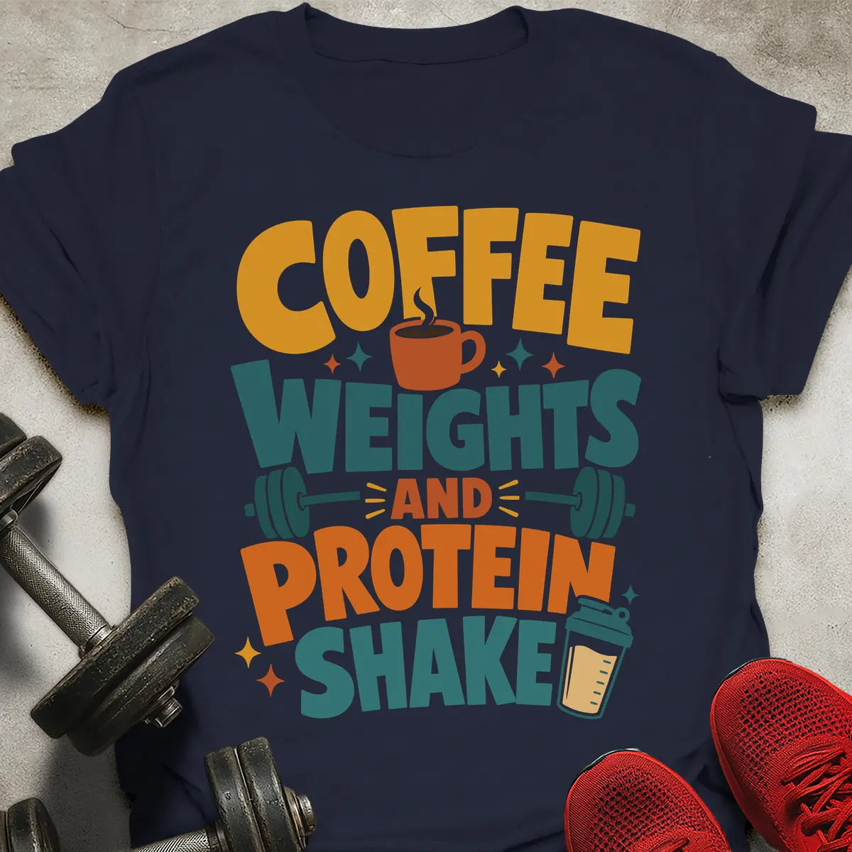 Coffe Weights And Shake T-Shirt