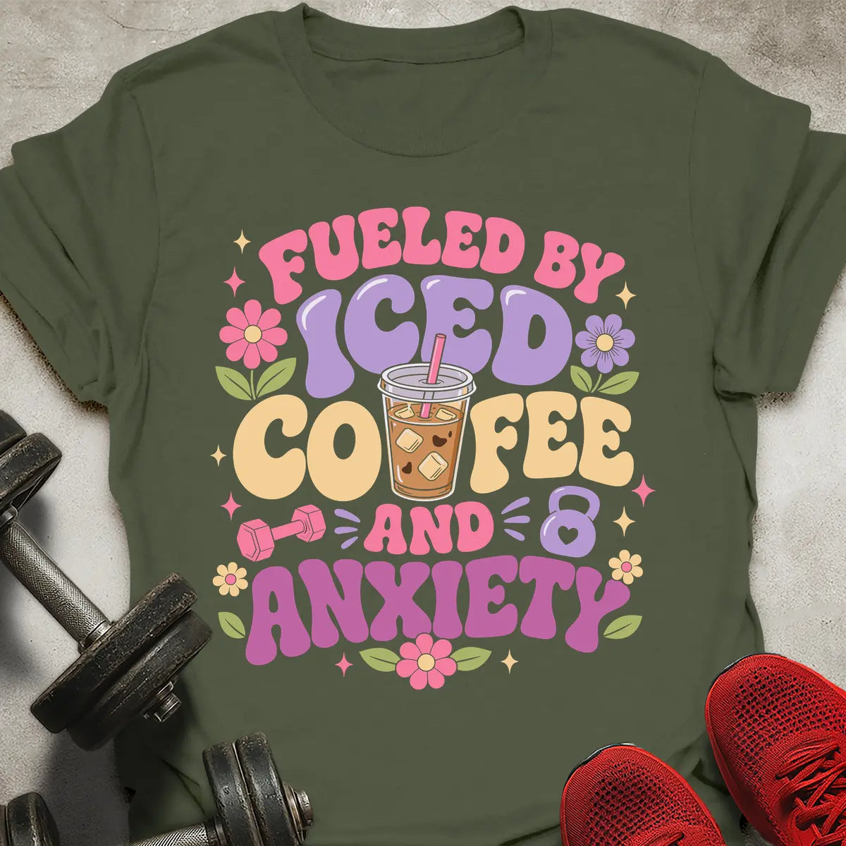 Fueled By Iced Coffee T-Shirt