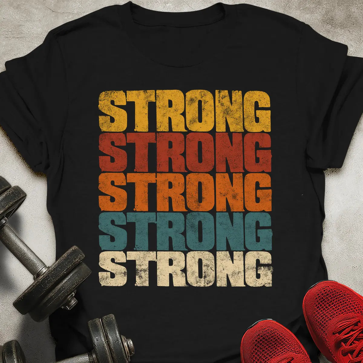 Strong Retro T-Shirt