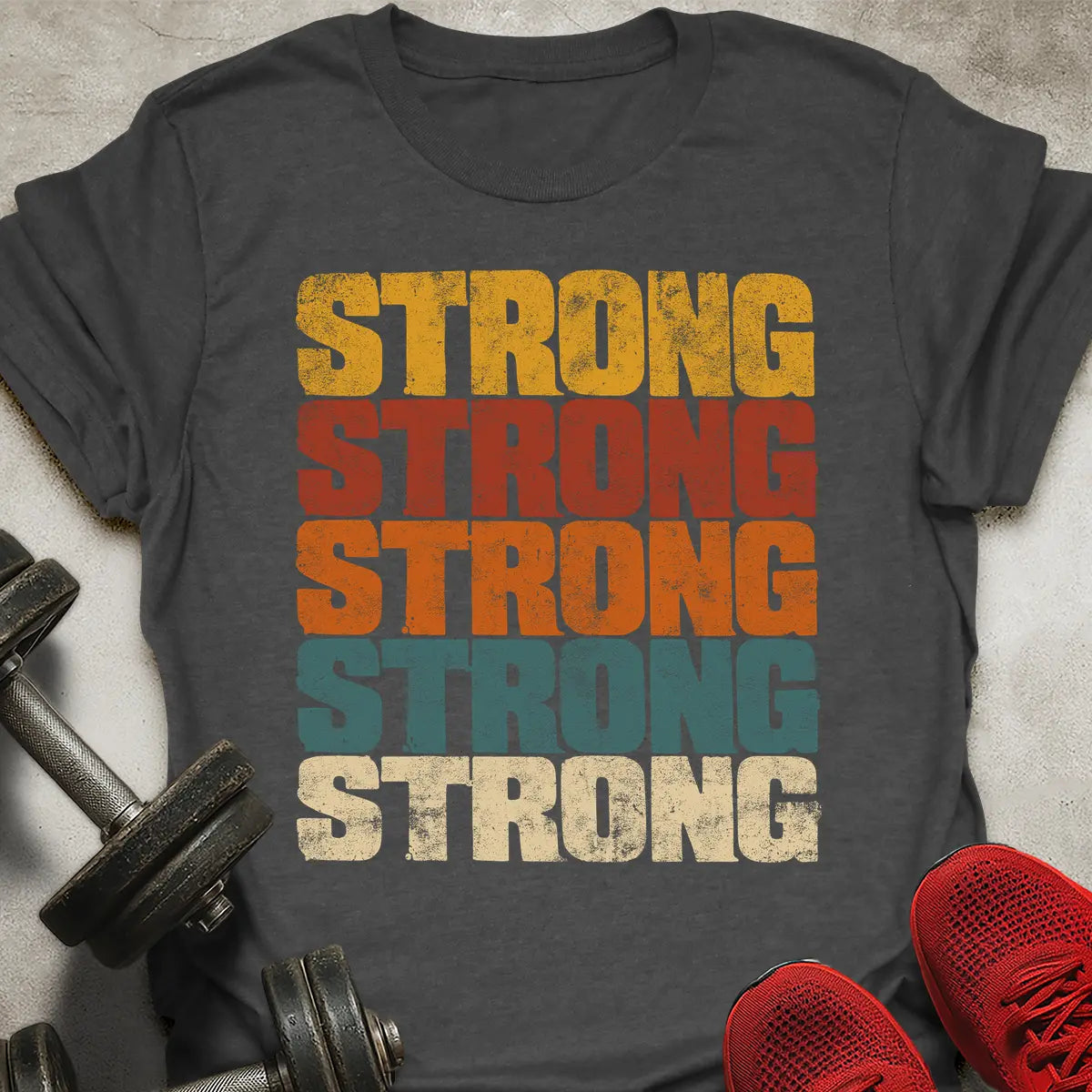 Strong Retro T-Shirt