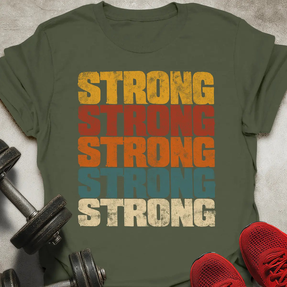 Strong Retro T-Shirt