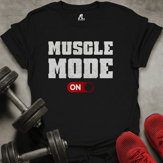 Muscle Mode On T-Shirt