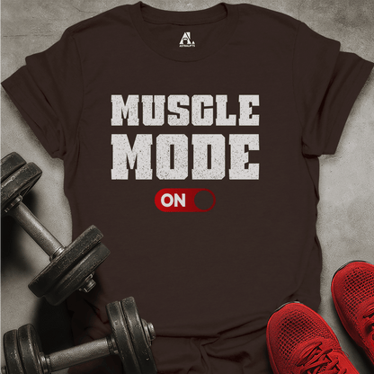 Muscle Mode On T-Shirt
