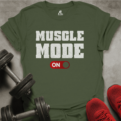 Muscle Mode On T-Shirt
